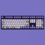 EVA Ayanami Rei word through PBT Keycaps japanese anime Keycap For mechanical keyboard Cherry profile MX 5 - Anime Keyboard
