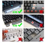Genshin Impact Keycaps Yae Miko Guuji Theme Cherry Pbt Material Sublimation Keyboard Game Player Cool Fan 3 - Anime Keyboard